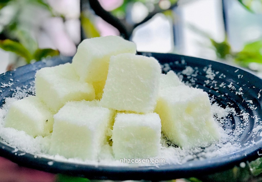 Bánh Sữa Dừa Mềm Thơm Ngon Bé Ăn Thích Mê ( Pudding Sữa Dừa)